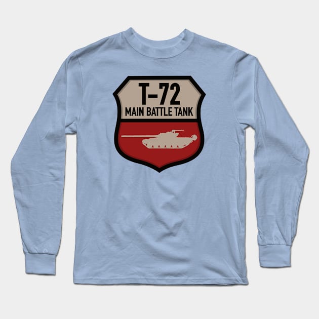 T-72 Tank Long Sleeve T-Shirt by Firemission45